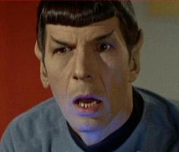 Spock's horror | Reaction Images | Know Your Meme