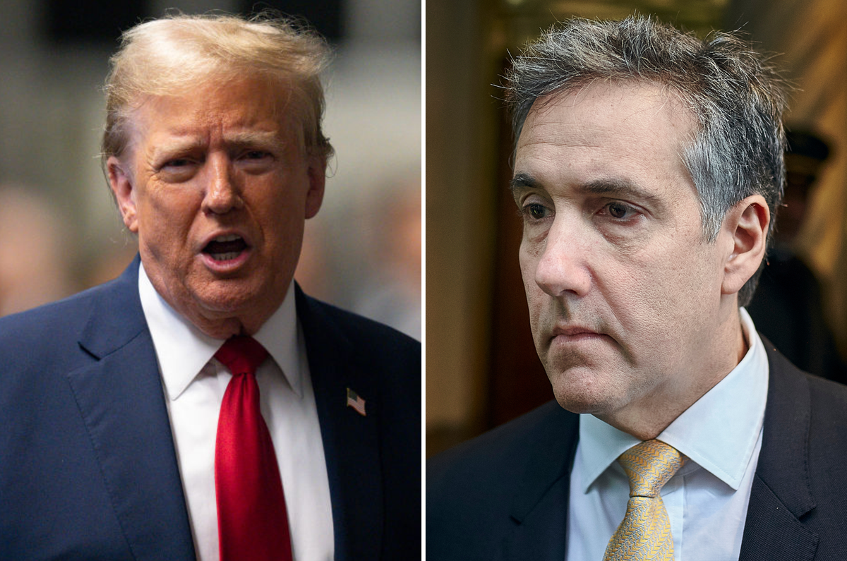 Trump trial live: Michael Cohen returns to face heated cross-examination as prosecution prepares to rest case