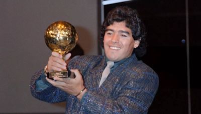 Missing for decades, Diego Maradona's rediscovered Golden Ball trophy set to be auctioned in Paris - Times of India