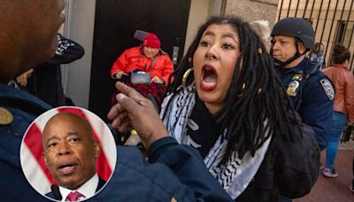 NYC Mayor Eric Adams Defends NYPD’s Arrests Of Pro-Palestinian Protestors At Columbia University