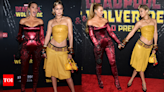 Fans obsess over Blake Lively and Gigi Hadid dressed as Deadpool and Wolverine at the film’s New York premiere - Times of India