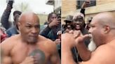 Por qué Mike Tyson estuvo en una pelea callejera