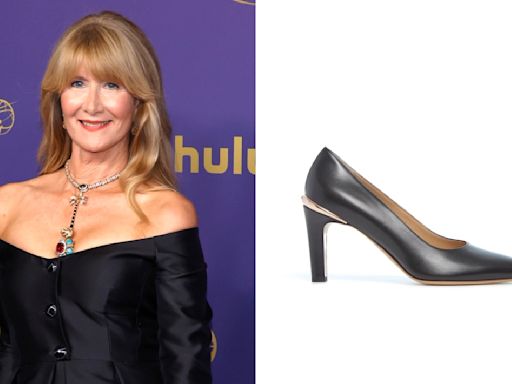 Laura Dern Turns Heads in Gabriela Hearst Edwina Pumps at 76th Primetime Emmy Awards in Los Angeles