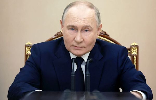 Putin says advance of Russian forces in Ukraine is going to plan