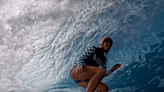 Moana Jones Wong Exudes the Joy of Surfing While Smiling In a Pipeline Barrel