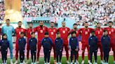 Iran soccer team silent during national anthem at its first World Cup game