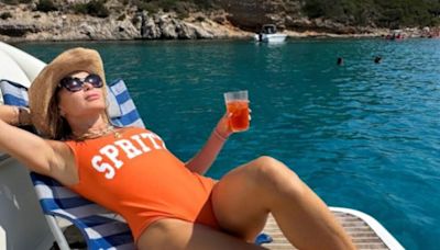 Amanda Holden's most sizzling bikini photos from her holiday in Greece