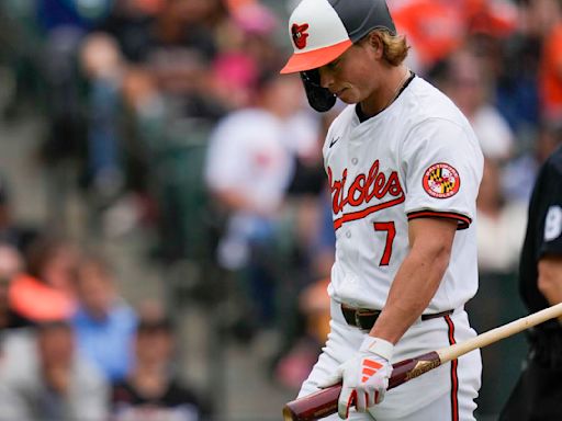 Jackson Holliday sent back to Triple-A after struggling in first 10 games with Orioles