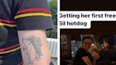 Are free hot dogs really worth a permanent tattoo? For these Bostonians: Yes