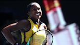 Coco Gauff displays inspirational messages on her shoes at Australian Open