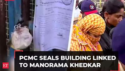 PCMC seals Talawade fabrication unit linked to Manorama Khedkar; says building Illegal