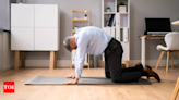 5 workstation yoga exercises to increase blood flow and flexibility - Times of India