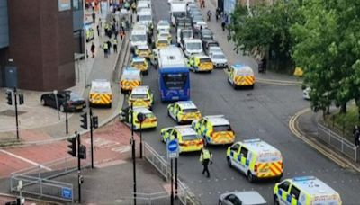 Fourteen arrested after Palestine protest as scores of cops swarm Glasgow street