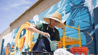 Victorville local brightening up the High Desert with new murals in Apple Valley, Victorville, and more to come