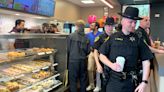 Popular Southport Dunkin' location reopens after remodel, donates to injured investigator