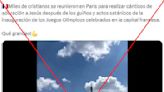 Video de evento religioso en París es de mayo de 2024 y no tiene relación con los Juegos Olímpicos