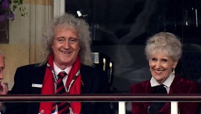 Sir Brian May spotted at cricket match days after revealing 'scary' stroke