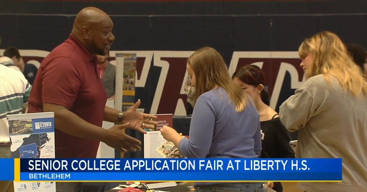 Bethlehem high school host college application fair for senior students