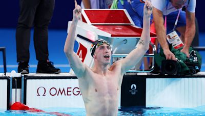 Daniel Wiffen wins first Irish GOLD in Paris with new Olympic record swim