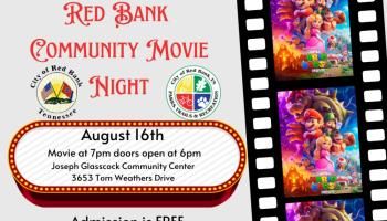 Red Bank Community Movie Night Set For Friday, Aug. 16