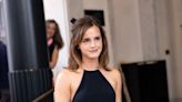 Emma Watson Made the Little Black Dress Look Fresh at Prada’s Fashion Week Show