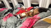 Cancer patients and children evacuated from 'catastrophic' Gaza war zone on mercy mission flight to UAE