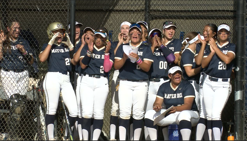 Softball: Mater Dei 9, Bonita Vista 1