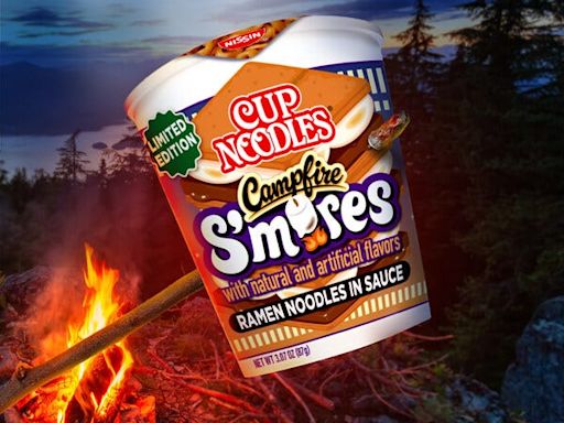 S'mores flavored instant ramen noodles? Yeah, it's a thing and only at Walmart