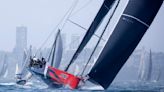 Two super maxis continue to lead the Sydney to Hobart race as storms hit fleet