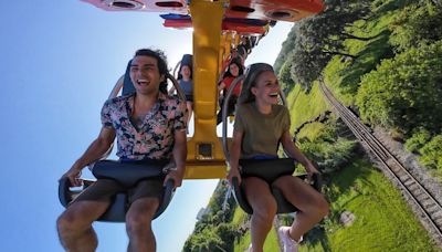 Busch Gardens debuts new Phoenix Rising roller coaster