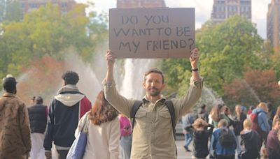 I was so lonely I held up a sign saying, 'Do you want to be my friend?'