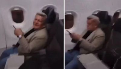 Pasajero de avión se encuentra a César Acuña durante viaje y le increpa: “Trujillo lo tiene en un basural"