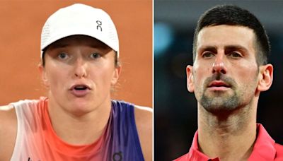 Tennis duo gang up on Novak Djokovic as Iga Swiatek shows true colours