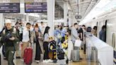 日本黃金周收假「遇怪風」！航班列車取消 返鄉潮擠爆機場車站