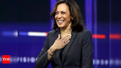 US elections: Kamala Harris emerges as Democratic front-runner after Biden's surprise exit - Vice President's journey to stop Trump's return - Times of India