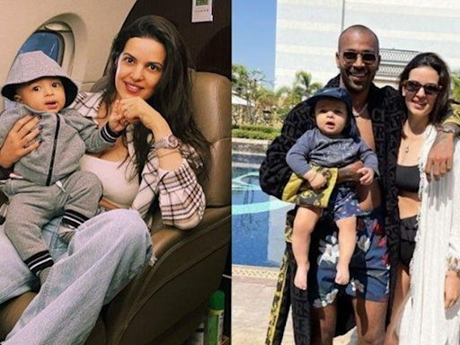 Natasa Stankovic Flies Out Of Mumbai With Son Agastya Amid Divorce Rumours With Hardik Pandya: Watch