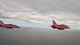 RAW VIDEO: Red Arrows Fly Over London To Mark King's Birthday