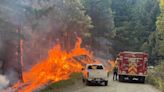 Northern California fires continue to burn in high heat, gusty wind. Several firefighters injured