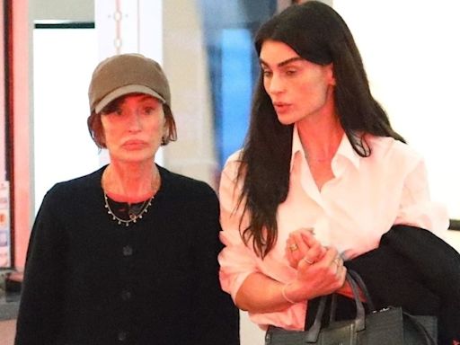 Sharon Osborne and Her Rarely Seen Daughter Aimee Have Dinner Together in L.A.