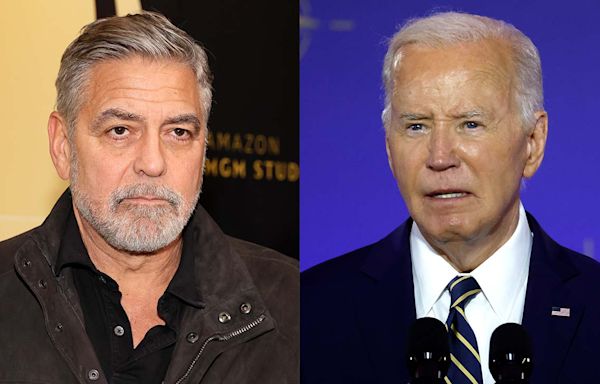 George Clooney Pens Op-Ed Calling for Biden to Step Aside