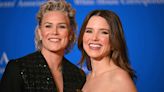 Sophia Bush and Ashlyn Harris make their red carpet debut as a couple