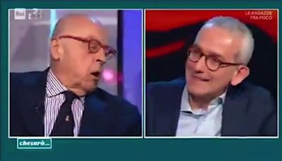 Massimo Magliaro in tv: "Da Mussolini appeso non cadde nemmeno una moneta". E confonde Churchill con l'attore Walter Chiari