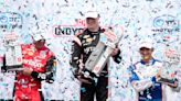 Josef Newgarden completes an IndyCar Series weekend sweep at Iowa Speedway