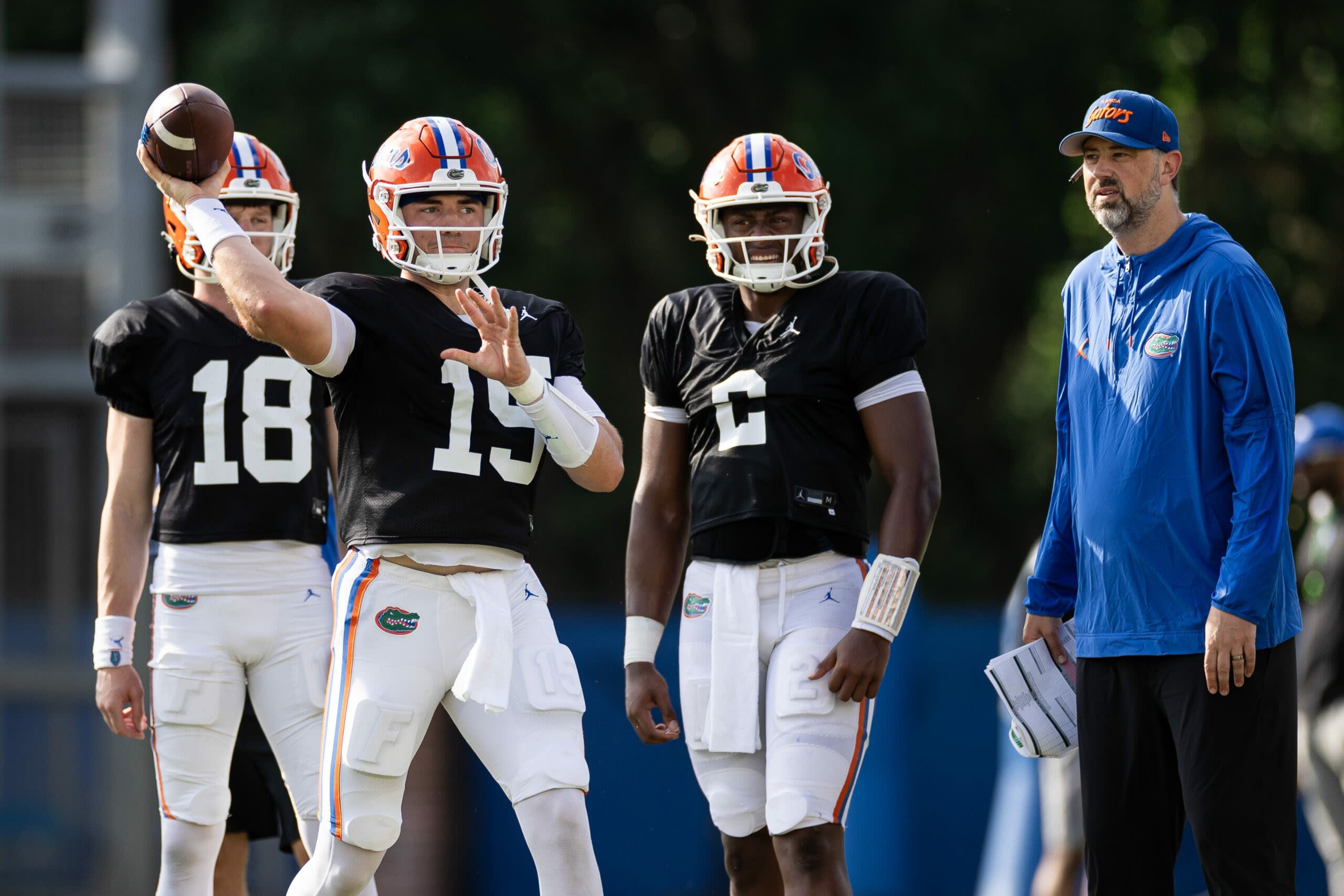 On3 thinks the Gators have a top-10 quarterback room for 2024