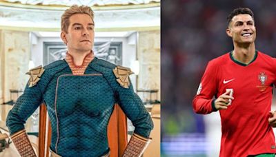 Cristiano Ronaldo es comparado con Homelander y el actor que lo interpreta tiene una inesperada reacción