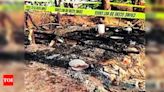 Two Children Die in Hut Fire | Vadodara News - Times of India