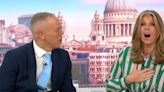 GMB's Kate Garraway forced to apologise to Rob Rinder after on air gaffe