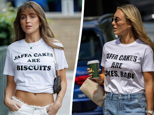 TOWIE's Amber Turner sparks war with Love Island's Georgia Steel - over Jaffa Cakes