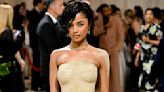 Tyla Embraces Sculptural Inspiration in Sand-like Balmain Dress for Met Gala 2024 Red Carpet