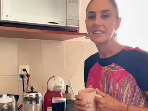 Así luce por dentro el departamento de Claudia Sheinbaum; da tour mientras descansa por Día del Trabajo | VIDEO